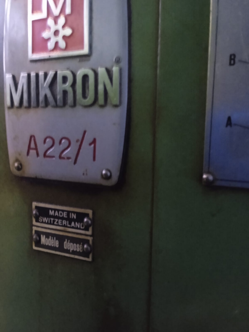 Mikron A221 зубофрезерный станок