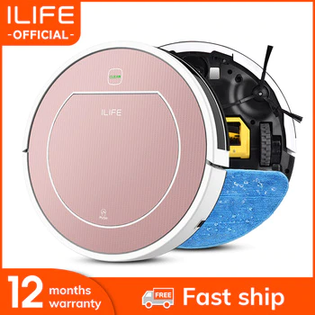 ILIFE V7s Plus пылесос-робот с турбощткой