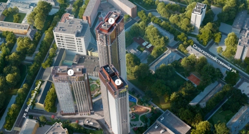 Продатся двухкомнатная квартира в ЖК Режисср, застройщик ФСК, сдача 2023 года