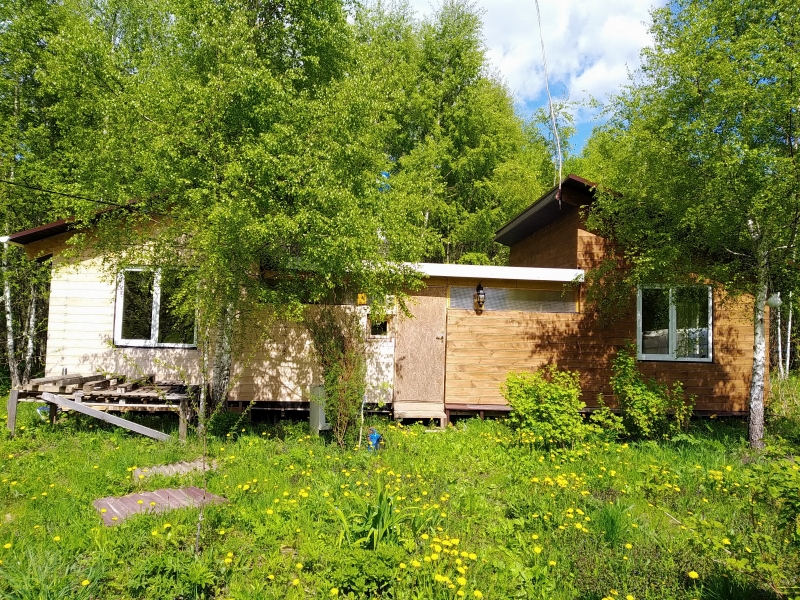 Продатся каркасный дом, на участке 1,12 га