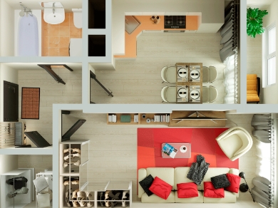 1-к. квартира, 32,8 м.кв., Московская обл.