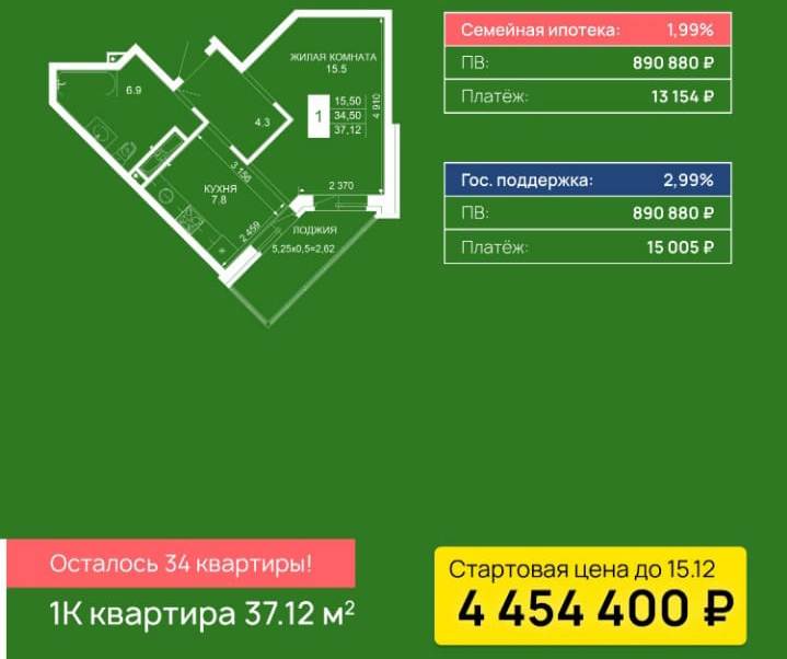 Квартиры от застройщика, подрядчика