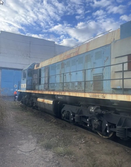 ЧКЗ Тепловоз ТЭМ2 1986 г.