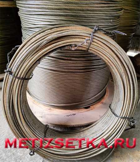 Молниезащитный трос МЗ ТУ 14-173-042-2010 ф 9,2-11,0