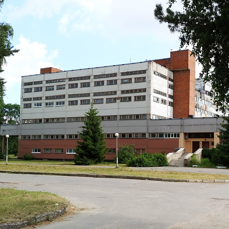 Промышленное здание на проспекте Карла Маркса в Кингисеппе