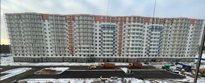 Продам студию 24 кв.м. без отделки в Янино