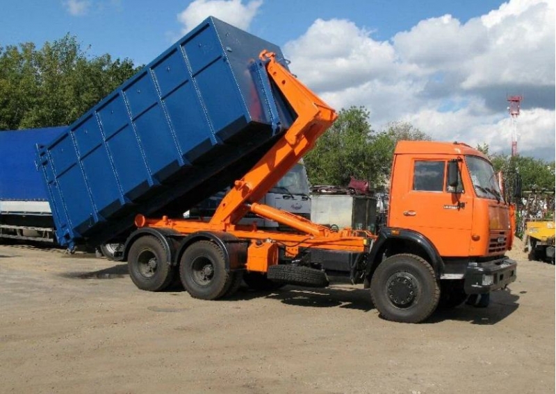 Вывоз мусора в СПб недорого пухто 27м3