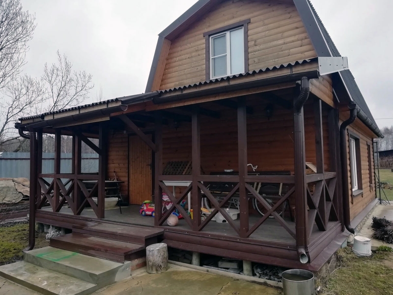 Пристроим к дачному дому в Пензе террасу, пристройку