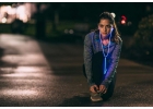 Светяшиеся наушники Glow c EL свечением