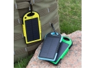 PowerBank 5000 миллиампер, на солнечных батареях, с водонепроницаемым чехлом.