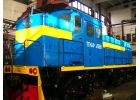 Маневровый тепловоз с гидравлической передачей ТГМ-4А 1568, 1982 г.в.