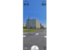 Квартира с красивым видом из окна, очень солнечная.