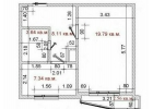 Продается замечательная однокомнатная квартира, в 7 минутах пешком от метро Лухм