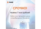 Срочно нужны 7 млн руб. займ или продажа доли в прибыльном бизнесе