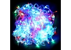 Разноцветная светодиодная гирлянда-нить 300 LED лампочек 19 м