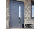 Дверь входная с энергосберегающим стеклопакетом