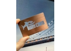 Визитки из металла, Металлические визитки