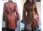 Куртка плащ кожа 48-50 XL