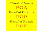 Подтверждение POF, POA, POP
