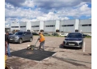 Заливка трещин в асфальтобетонном покрытии СПб